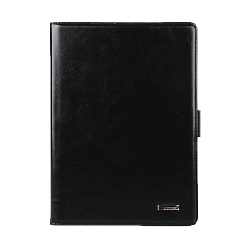 Чехол-книжка для Apple iPad Air (A1474, A1475, A1476) "RICH BOSS" (кожаный/черный коробка)