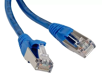 Патч-корд LANMASTER LSZH FTP кат.6, 7.0 м, синий, LAN-PC45/S6-7.0-BL
