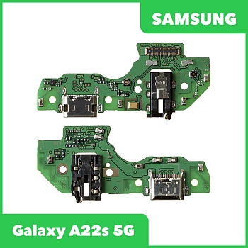 Системный разъем (разъем зарядки) для Samsung Galaxy A22s 5G SM-A226, микрофон
