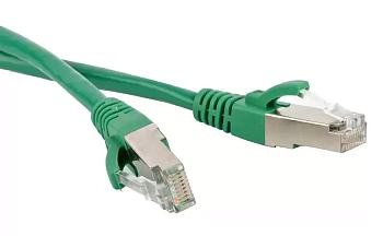 Патч-корд LANMASTER LSZH FTP кат.6, 7.0 м, зеленый, LAN-PC45/S6-7.0-GN