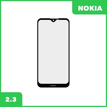 Стекло для переклейки дисплея Nokia 2.3, черный